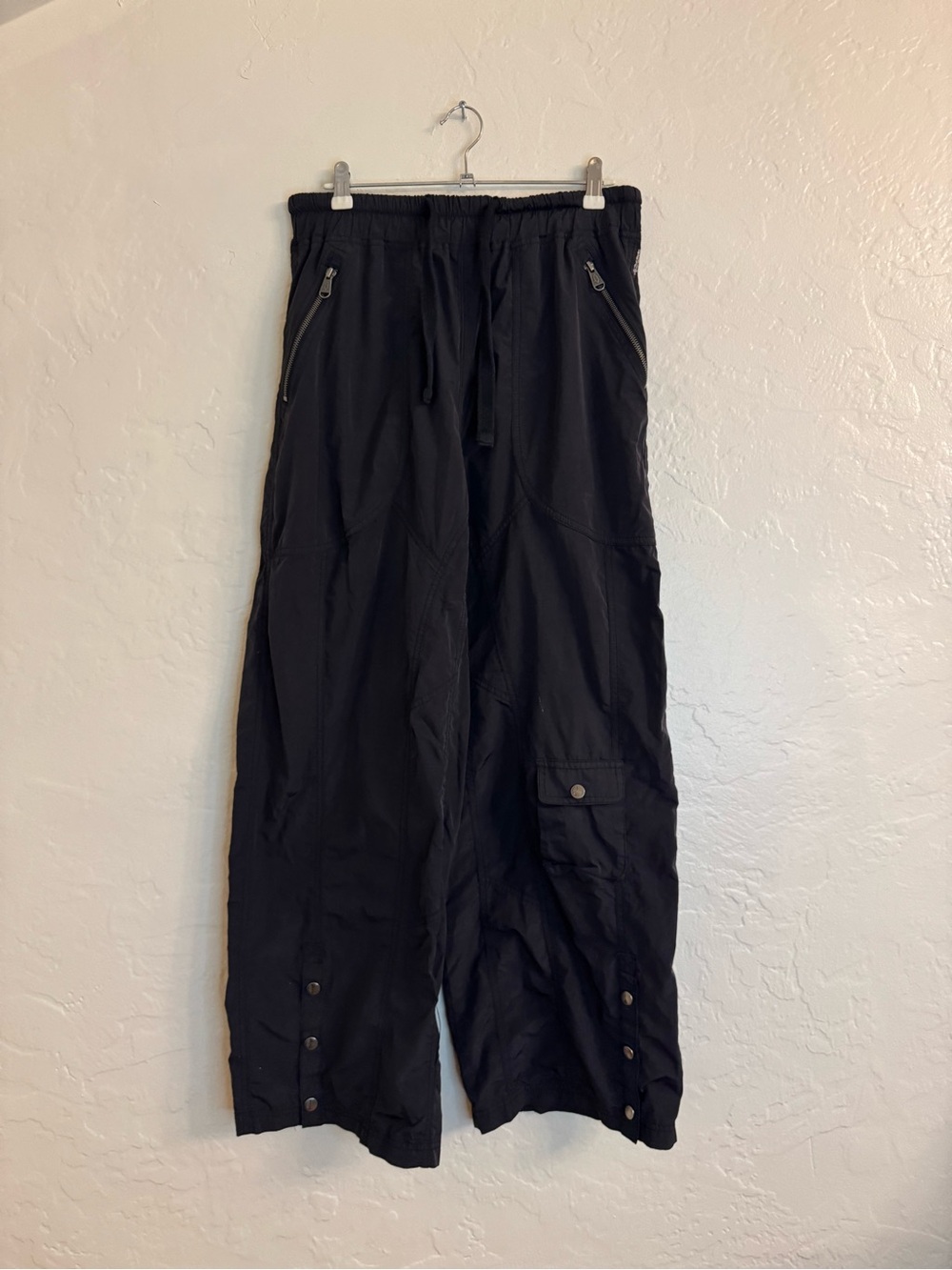 Free People Movement Black Wide-Leg Pants – Size M - Picture 8 of 16